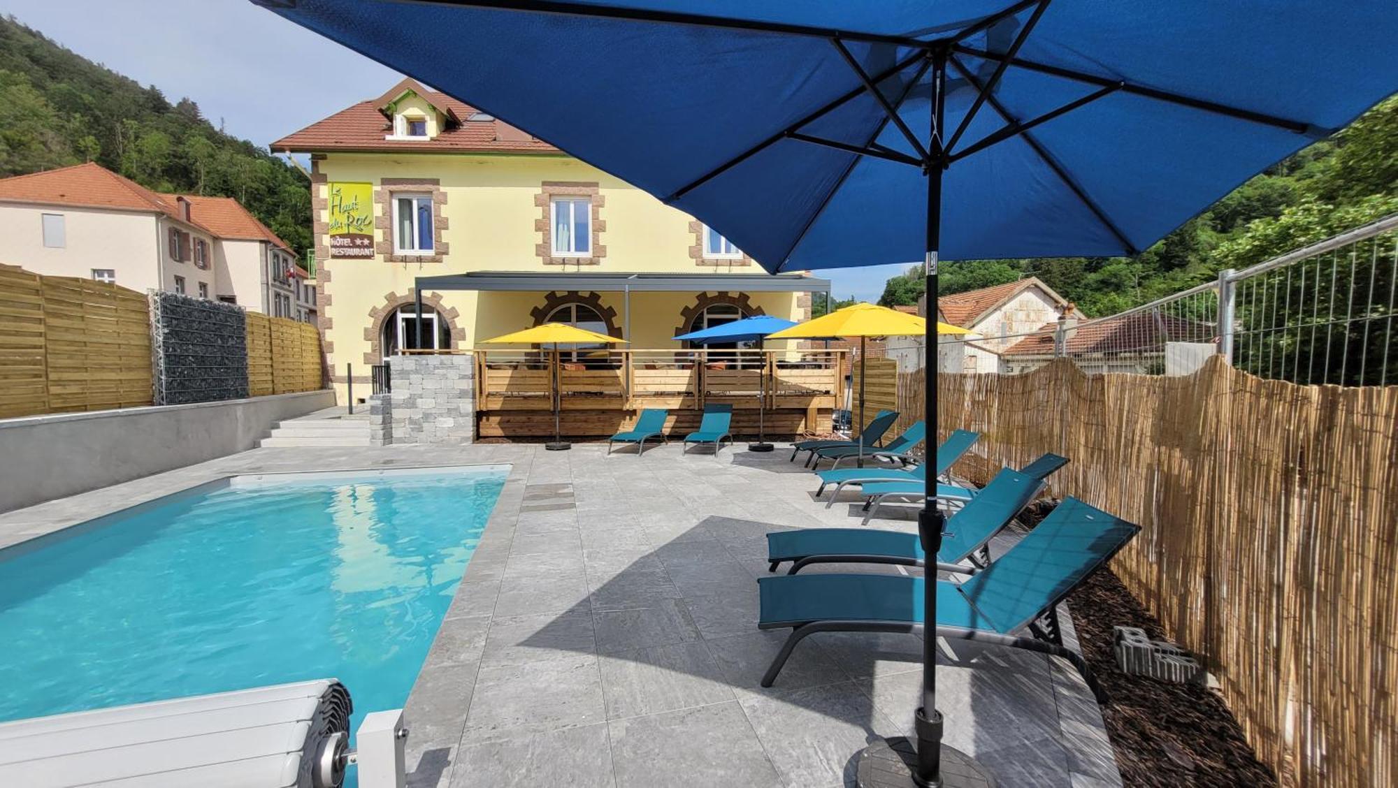Hotel Restaurant Du Haut Du Roc Basse-sur-le-Rupt Exterior foto